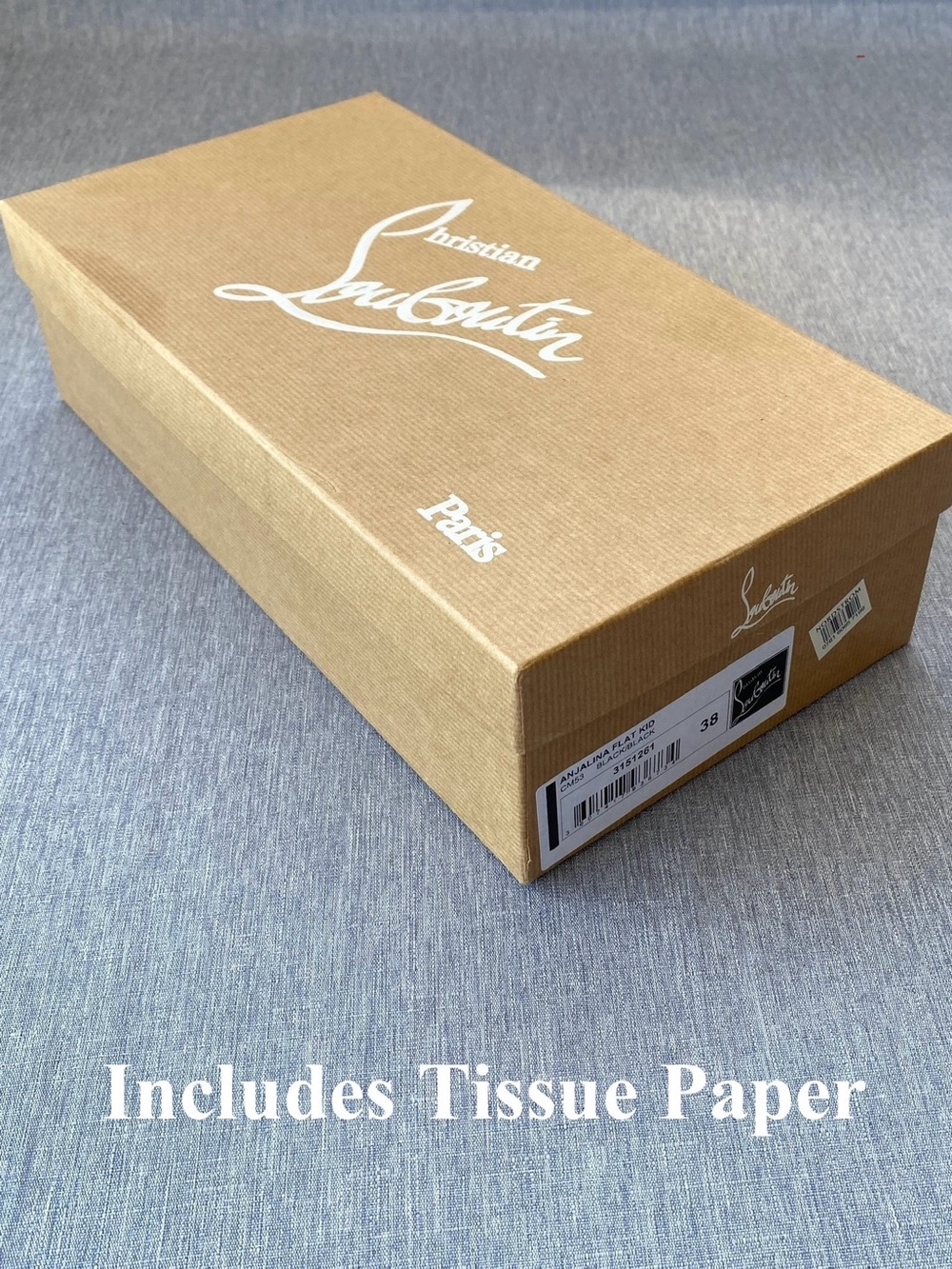 Authentic Christian Louboutin | Empty Box With Tissue Gift Decoration